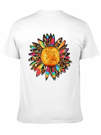 Sunflower Graphic Tee - Mens Black T-Shirt