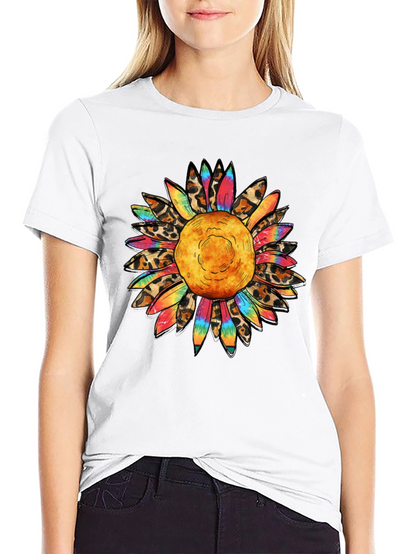 Sunflower Graphic Tee - Mens Black T-Shirt