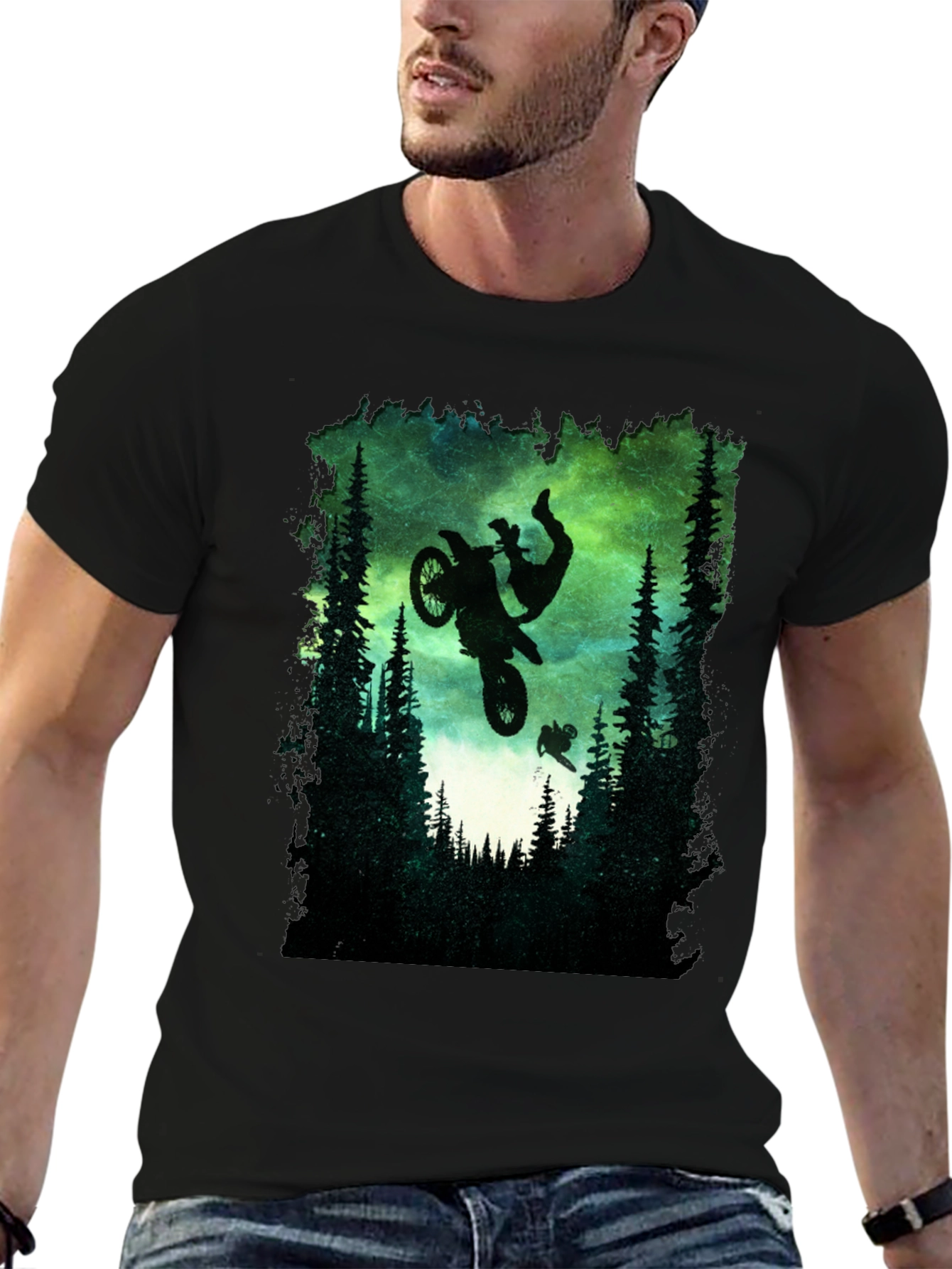 Mountain Motocross Graphic T-Shirt