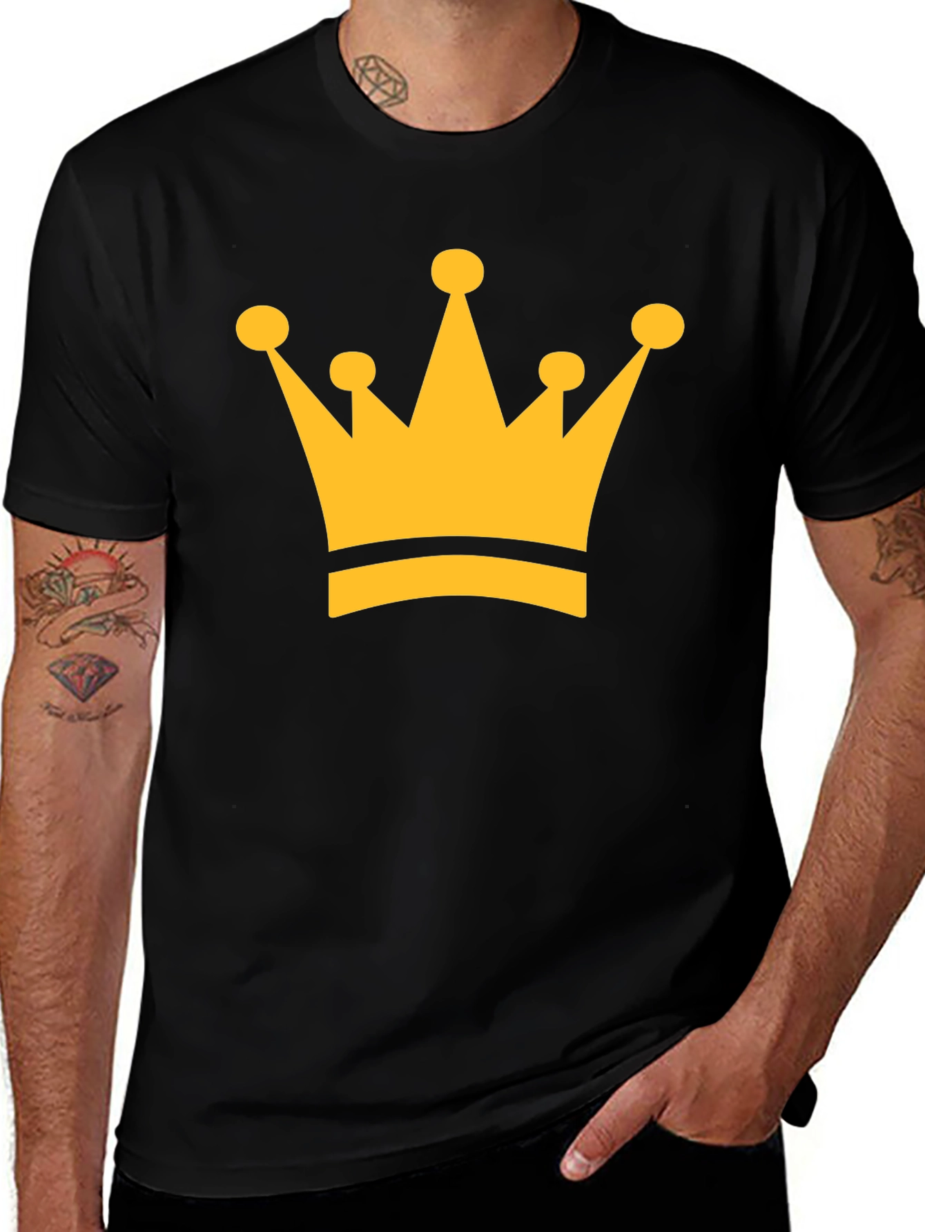 Crown Graphic Tee - Kingly Style