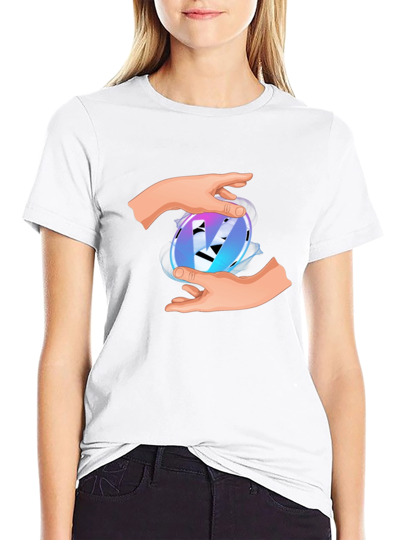 Mystic Orb Black T-Shirt
