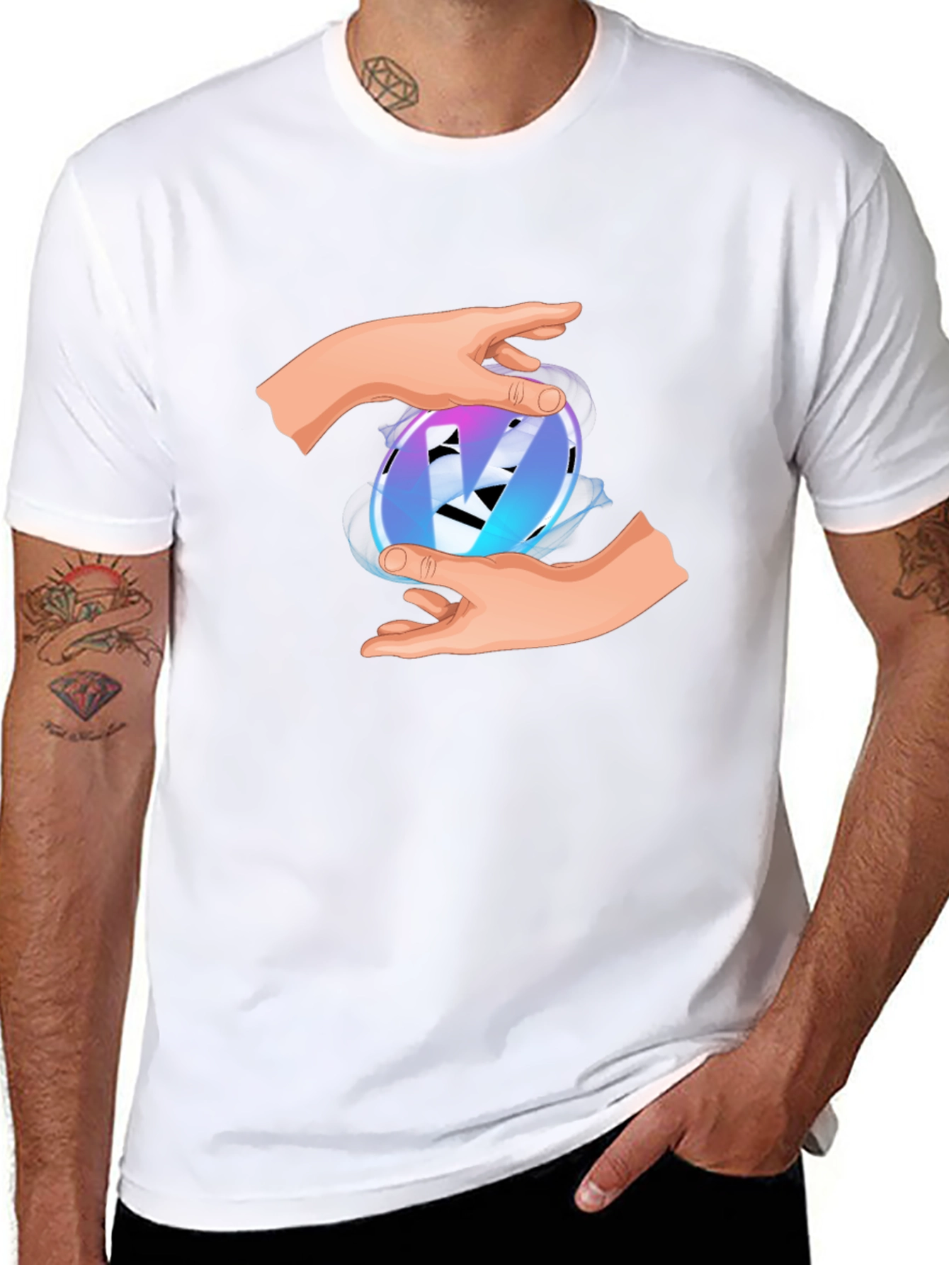 Mystic Orb Black T-Shirt
