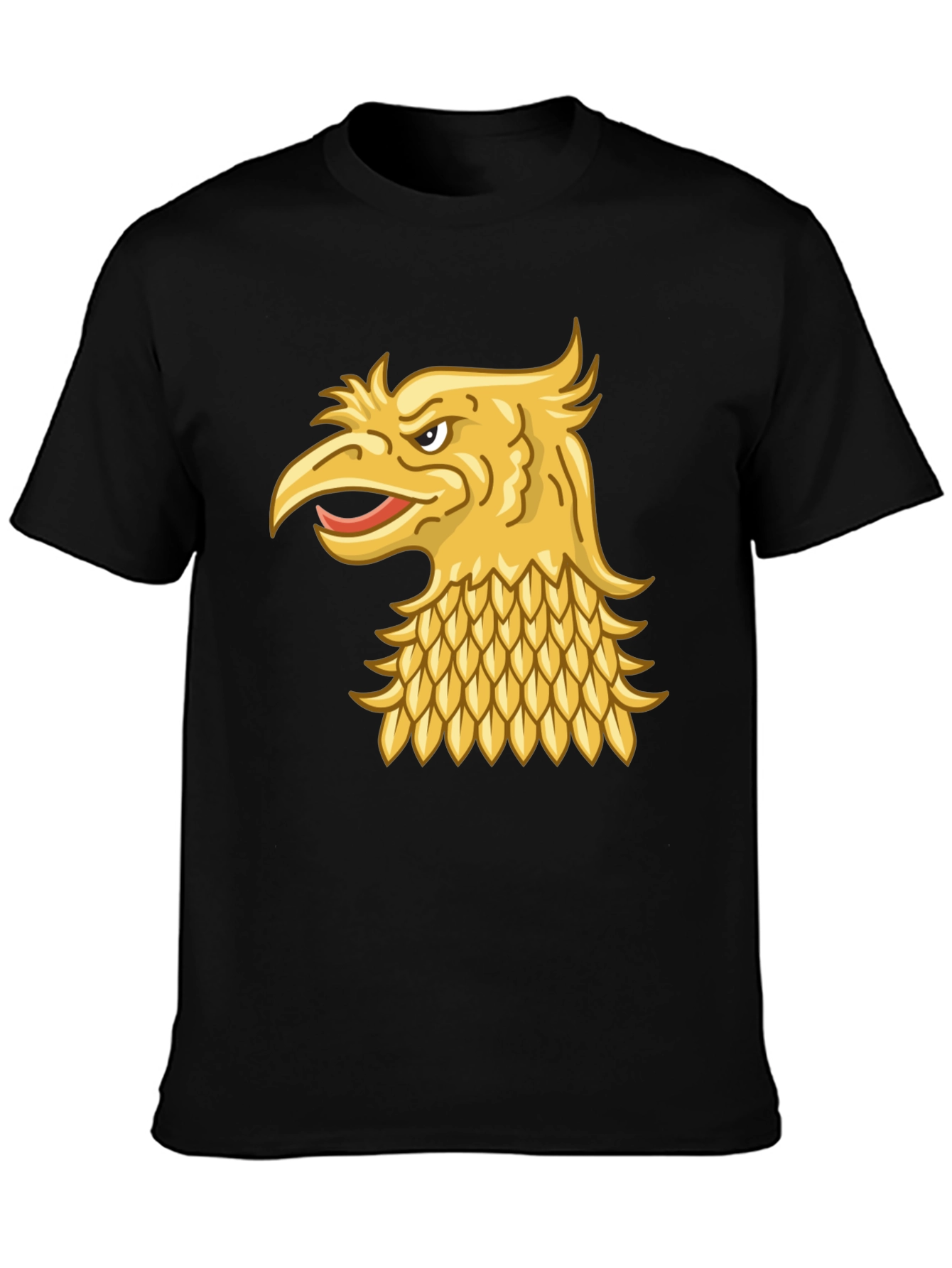 Golden Griffin Head T-Shirt