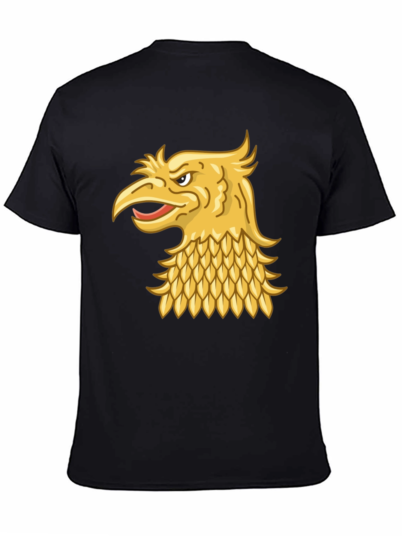 Golden Griffin Head T-Shirt