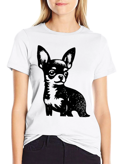 Black Chihuahua Graphic Tee
