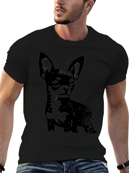 Black Chihuahua Graphic Tee