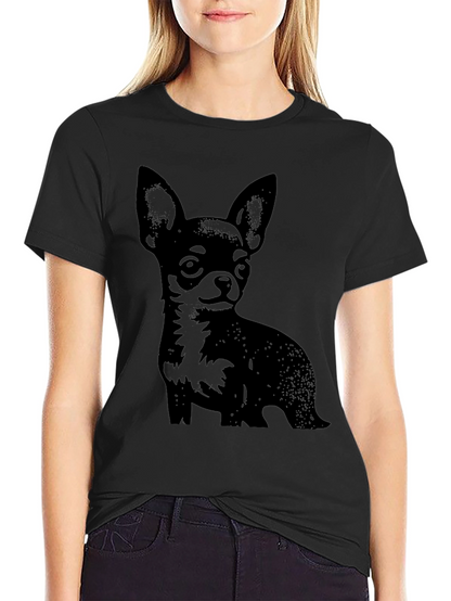 Black Chihuahua Graphic Tee