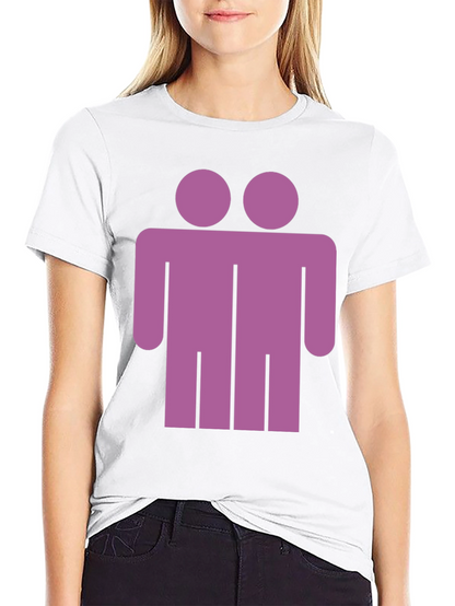 Two Headed Man Graphic Tee - Unique Novelty T-Shirt