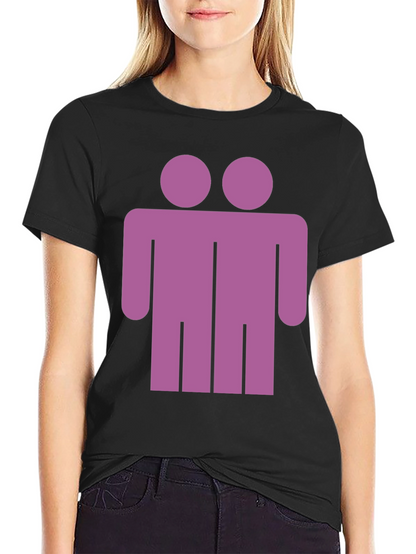Two Headed Man Graphic Tee - Unique Novelty T-Shirt