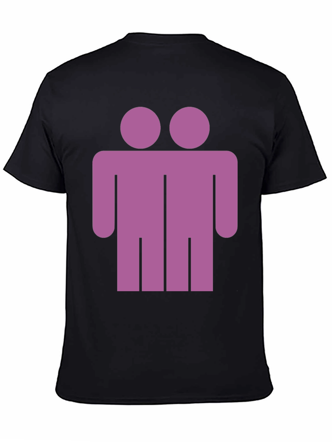 Two Headed Man Graphic Tee - Unique Novelty T-Shirt