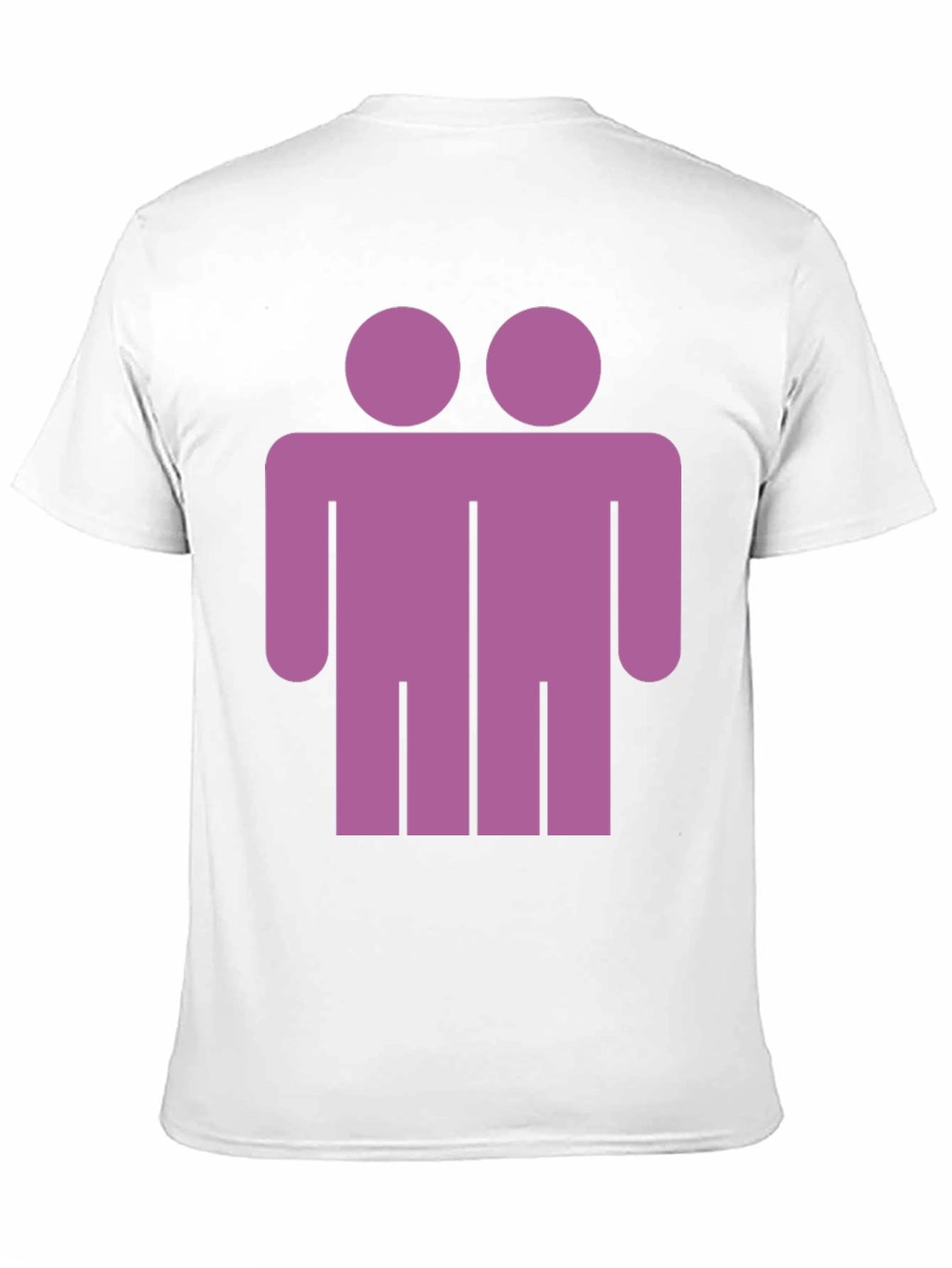 Two Headed Man Graphic Tee - Unique Novelty T-Shirt