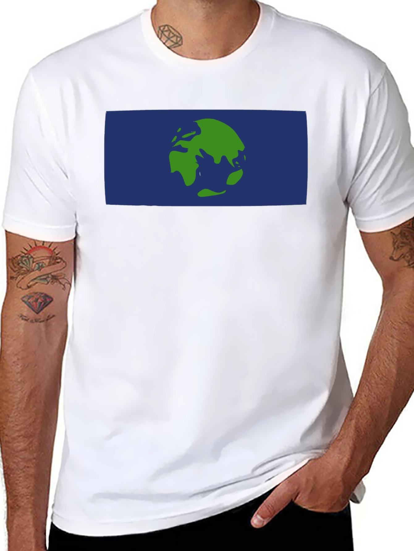 Earth Graphic Tee - Cool Earth Day Shirt