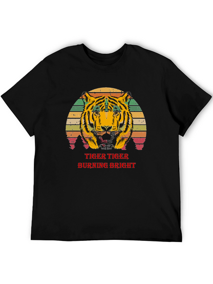 Tiger Burning Bright Graphic T-Shirt