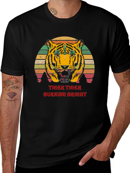 Tiger Burning Bright Graphic T-Shirt