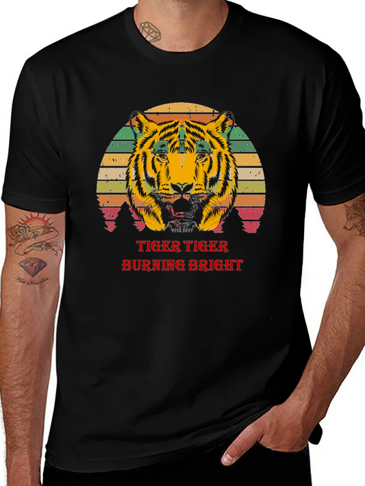 Tiger Burning Bright Graphic T-Shirt