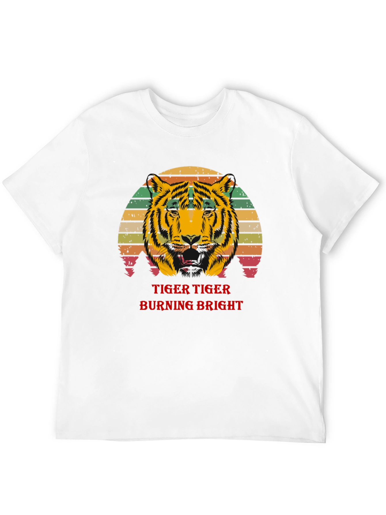 Tiger Burning Bright Graphic T-Shirt