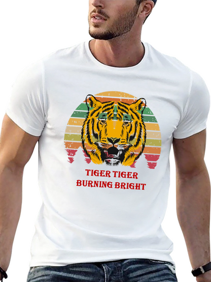 Tiger Burning Bright Graphic T-Shirt