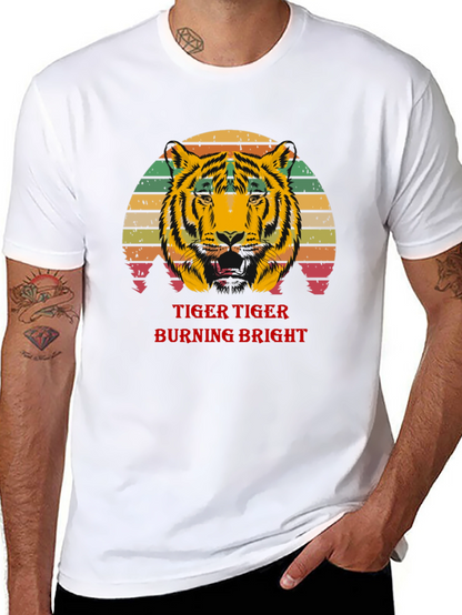 Tiger Burning Bright Graphic T-Shirt