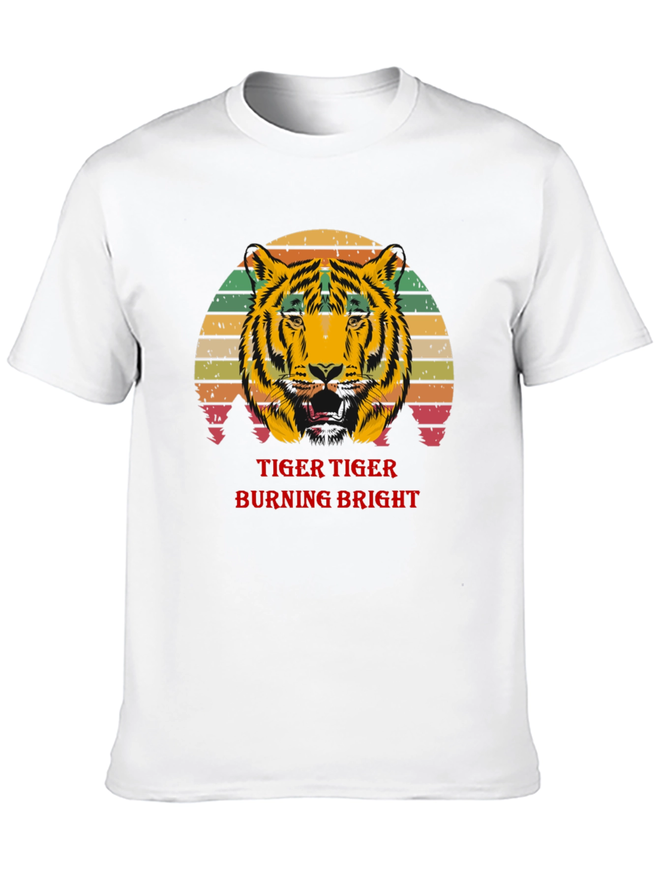 Tiger Burning Bright Graphic T-Shirt