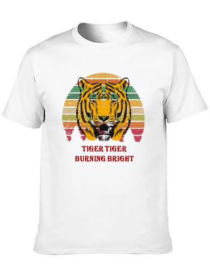 Tiger Burning Bright Graphic T-Shirt