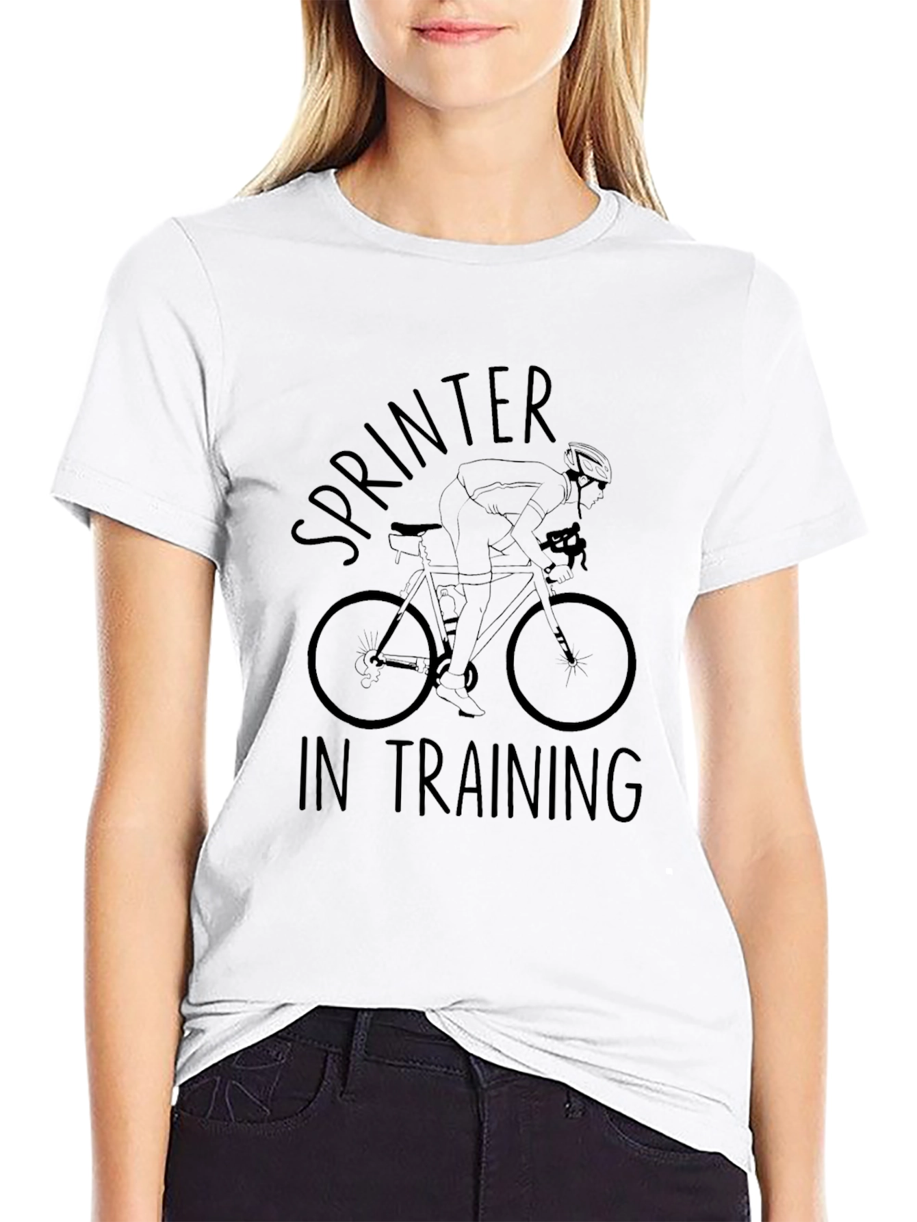 Sprinter In Training Graphic T-Shirt
