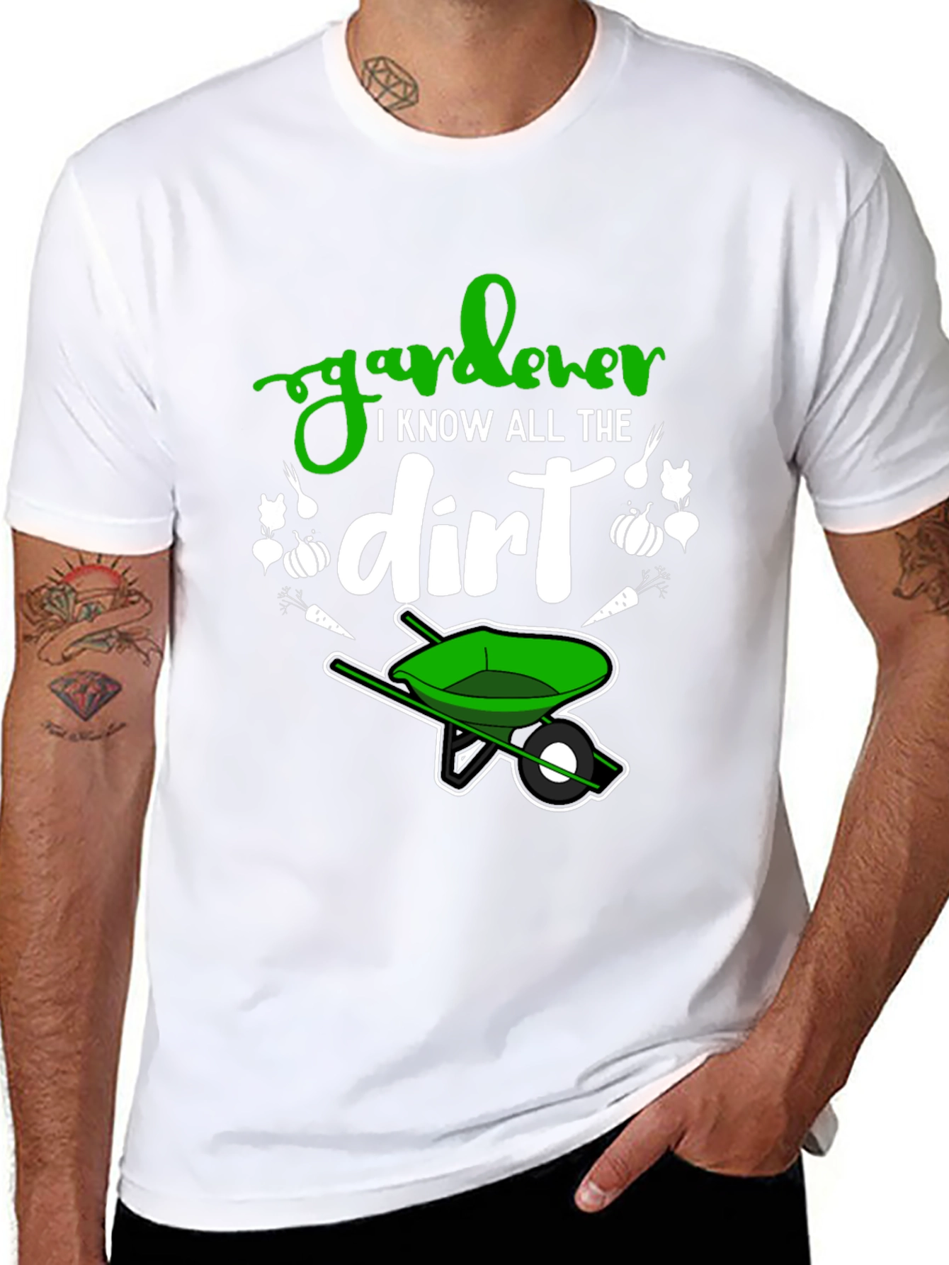 Gardener T-Shirt - I Know All The Dirt