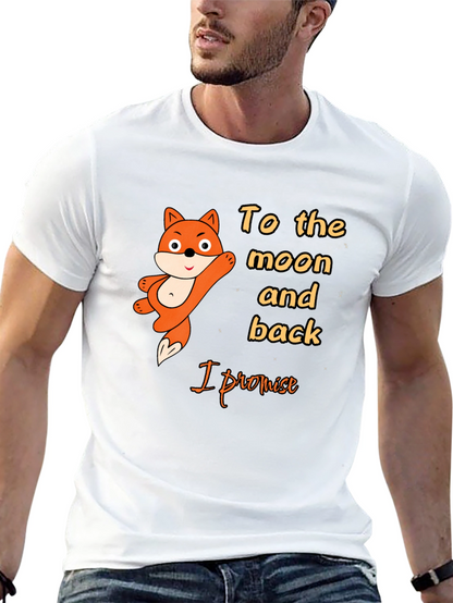 To the Moon and Back Graphic T-Shirt