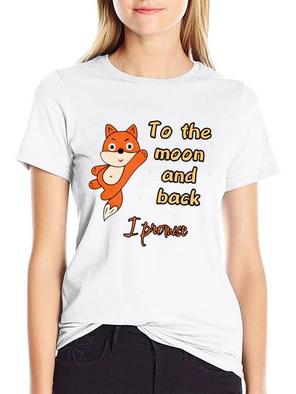 To the Moon and Back Graphic T-Shirt