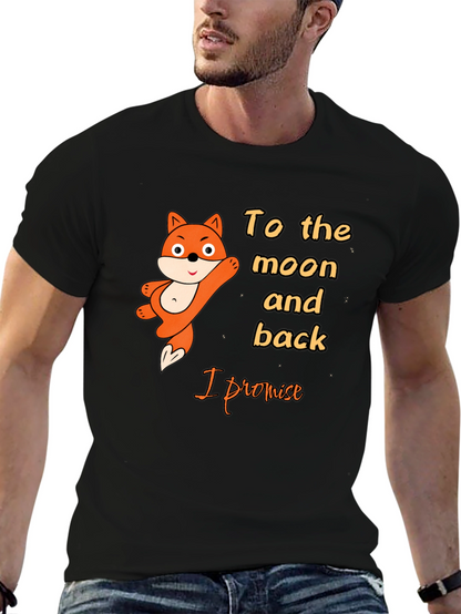 To the Moon and Back Graphic T-Shirt