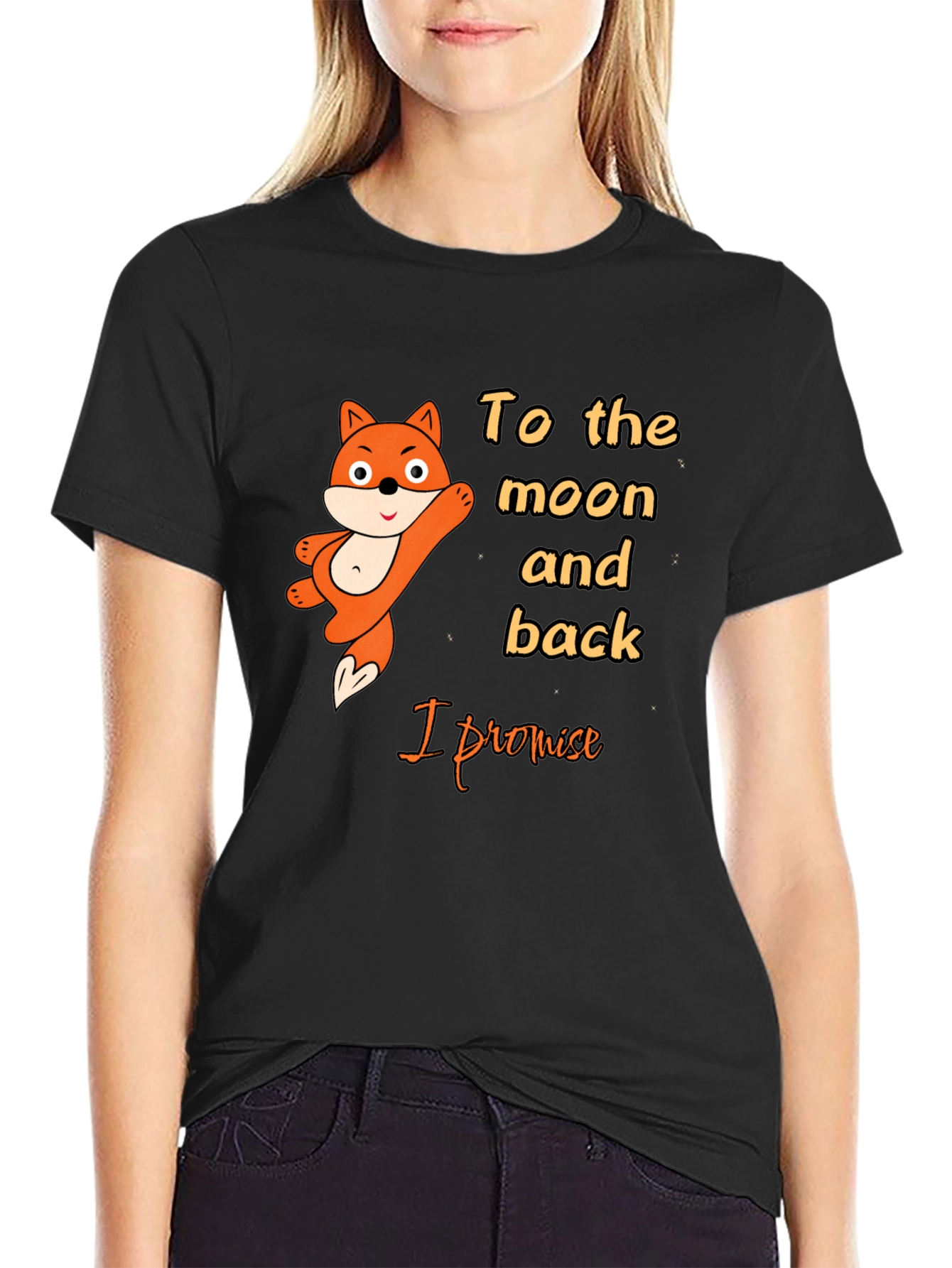 To the Moon and Back Graphic T-Shirt