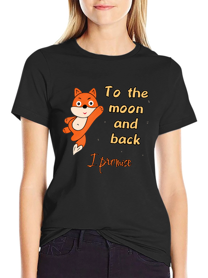 To the Moon and Back Graphic T-Shirt