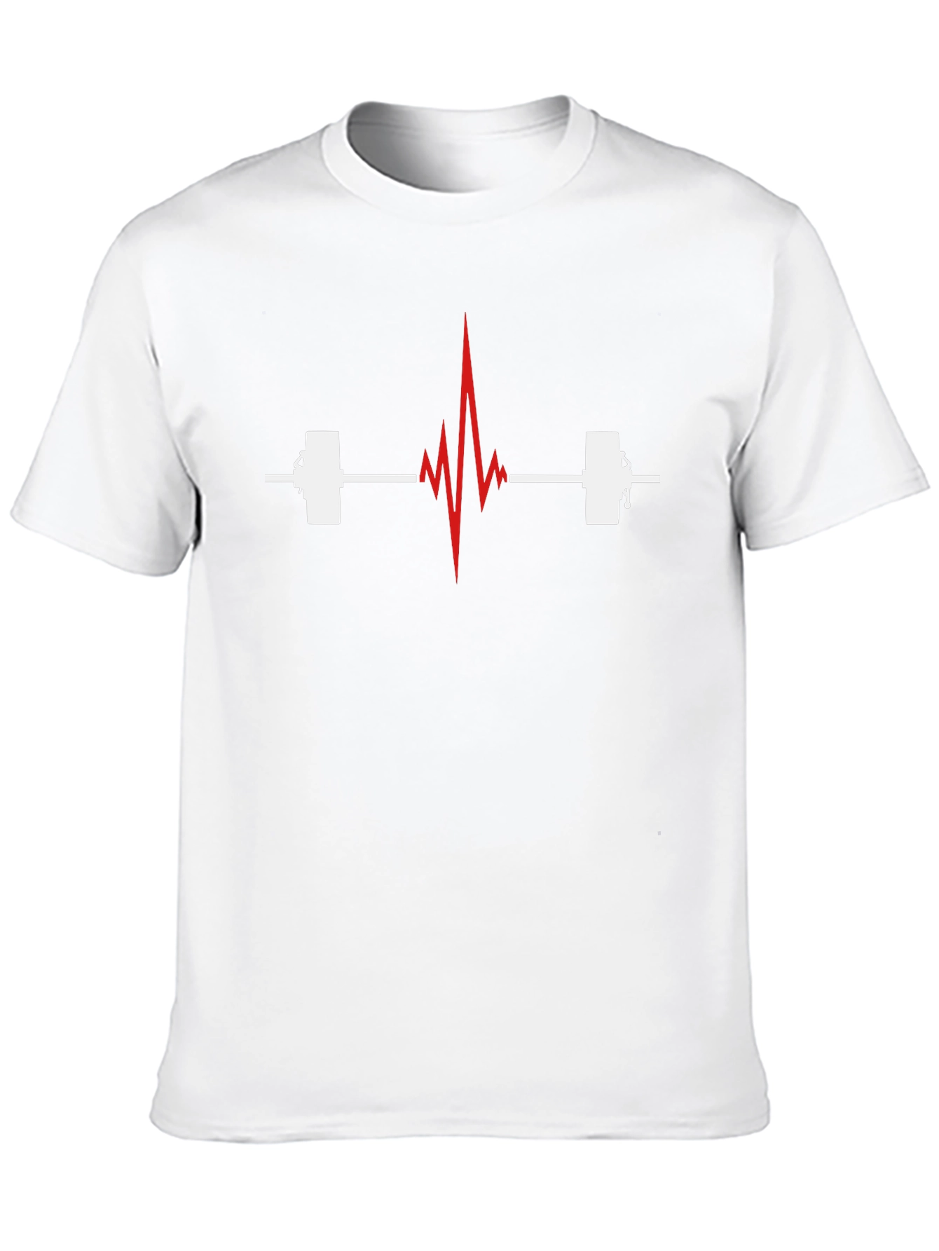 Gym Heartbeat T-Shirt - Fitness Motivation