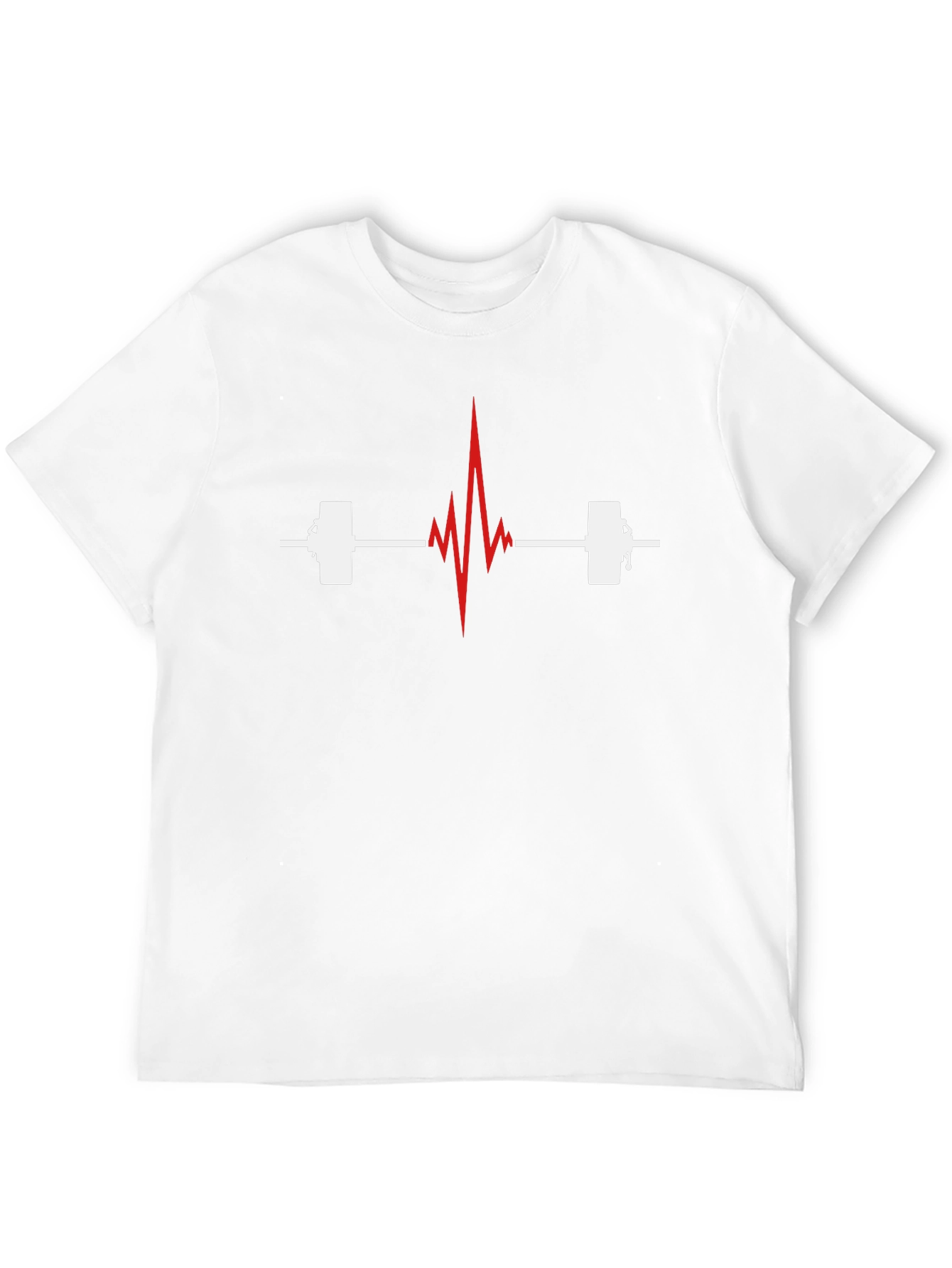 Gym Heartbeat T-Shirt - Fitness Motivation