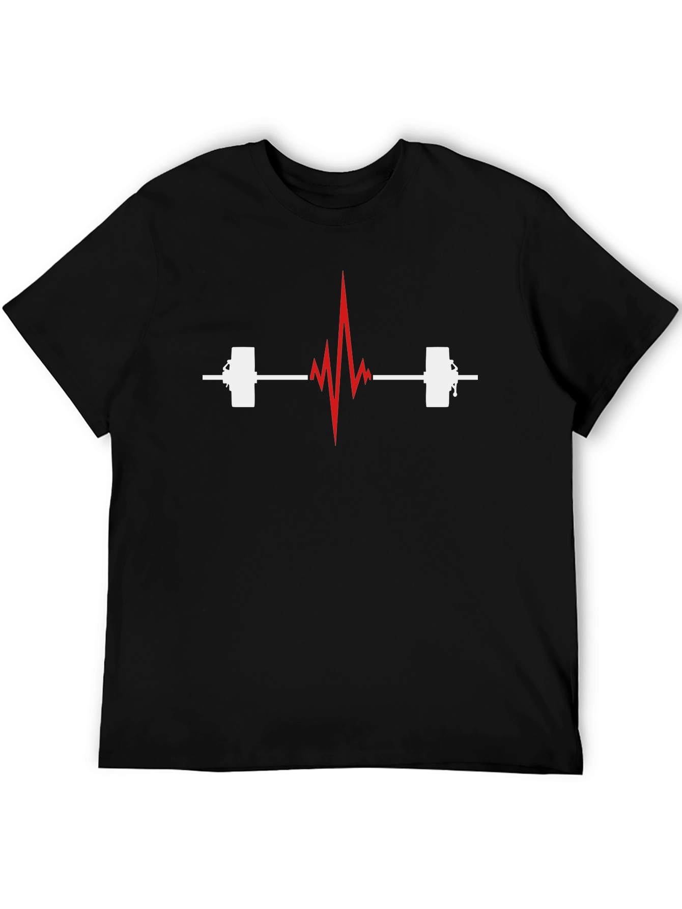 Gym Heartbeat T-Shirt - Fitness Motivation
