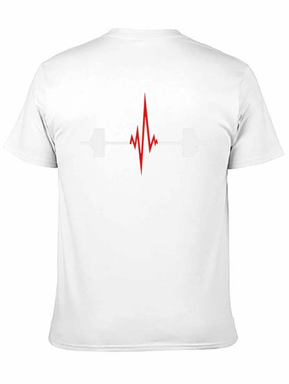 Gym Heartbeat T-Shirt - Fitness Motivation