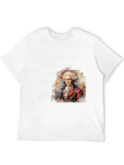 Mozart T-Shirt: Music in Silence Tee