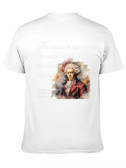 Mozart T-Shirt: Music in Silence Tee