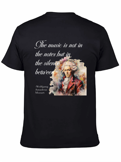 Mozart T-Shirt: Music in Silence Tee