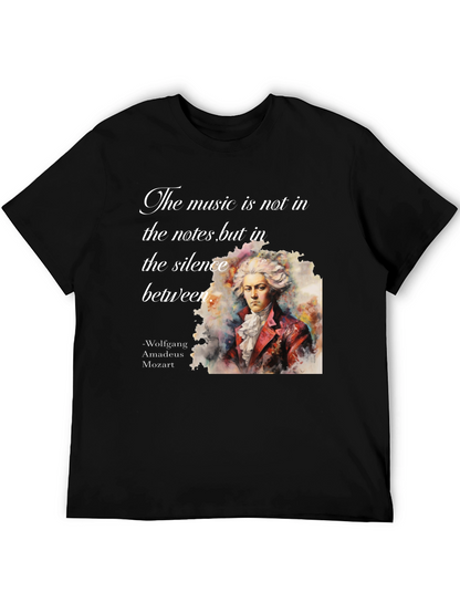 Mozart T-Shirt: Music in Silence Tee