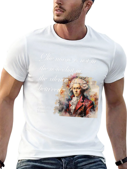 Mozart T-Shirt: Music in Silence Tee