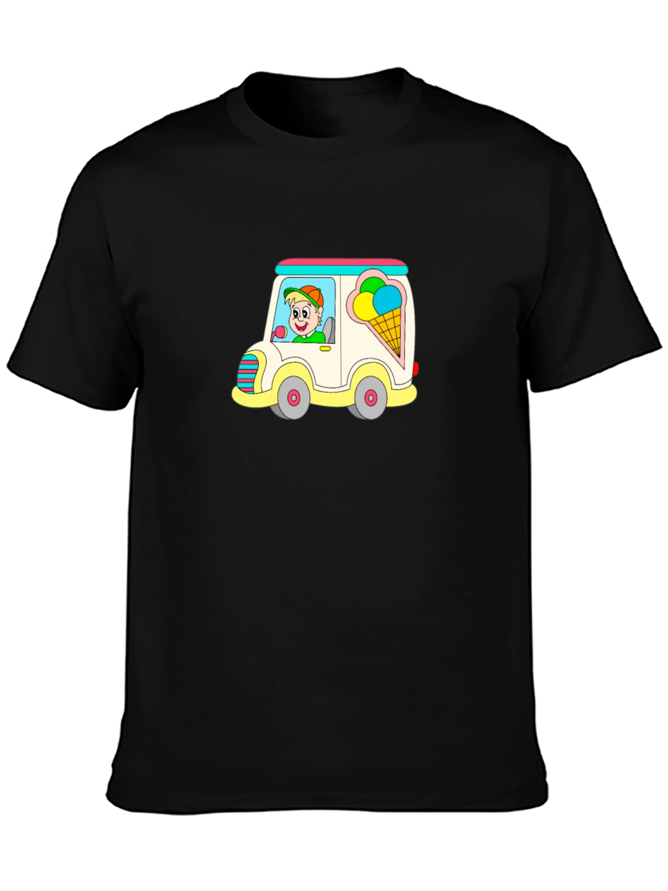 Ice Cream Truck Graphic T-Shirt