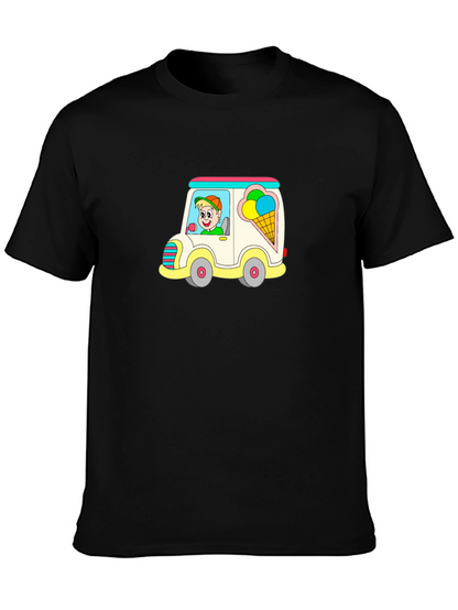 Ice Cream Truck Graphic T-Shirt