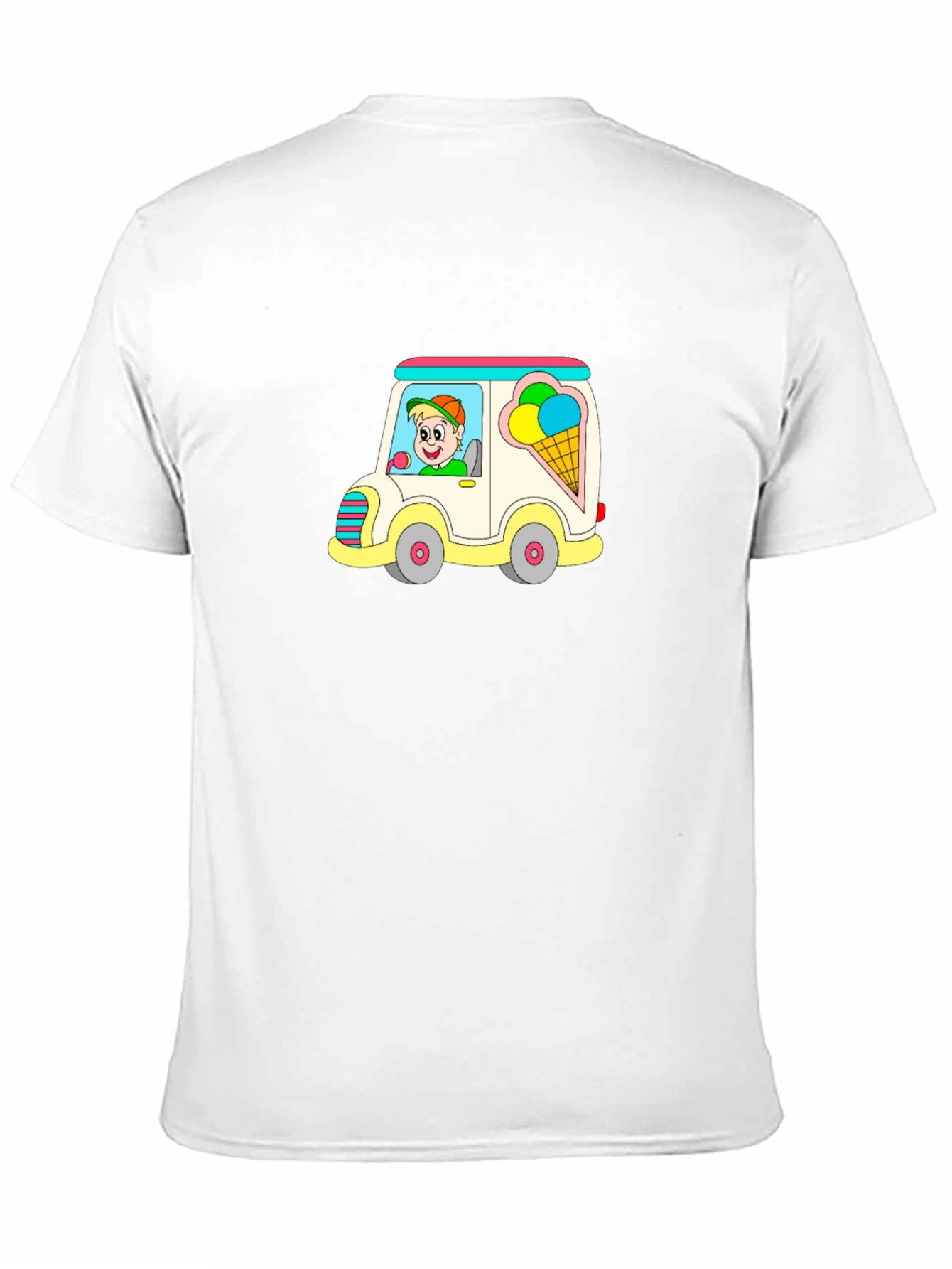 Ice Cream Truck Graphic T-Shirt