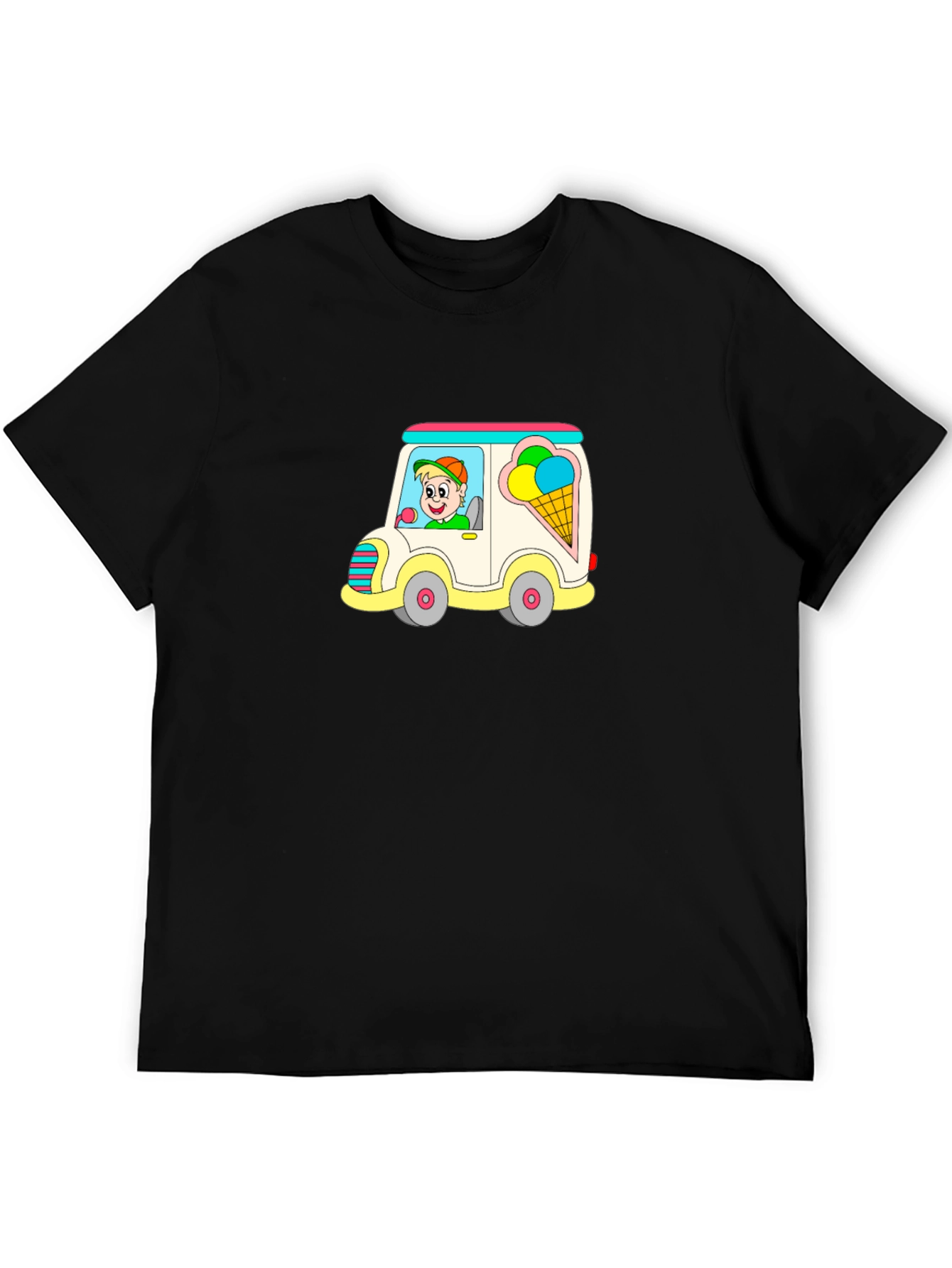 Ice Cream Truck Graphic T-Shirt