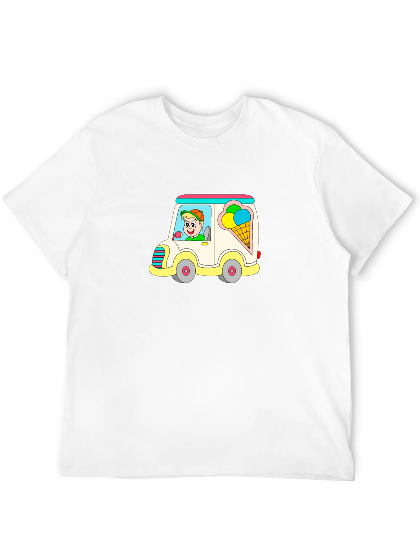 Ice Cream Truck Graphic T-Shirt