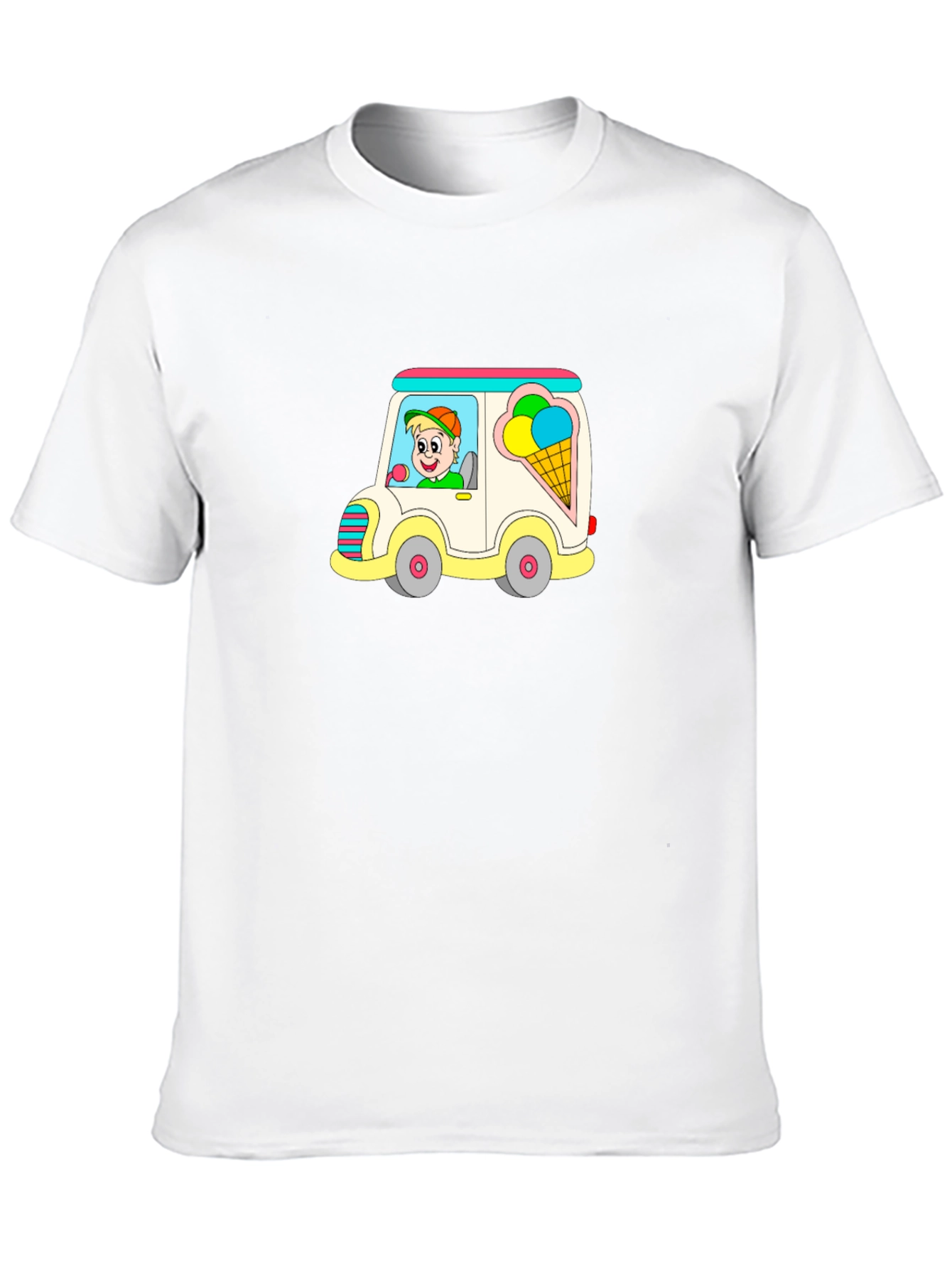 Ice Cream Truck Graphic T-Shirt