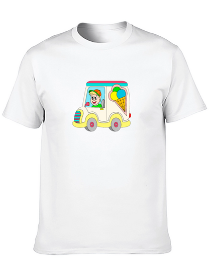 Ice Cream Truck Graphic T-Shirt