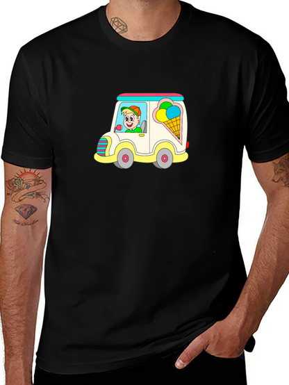Ice Cream Truck Graphic T-Shirt