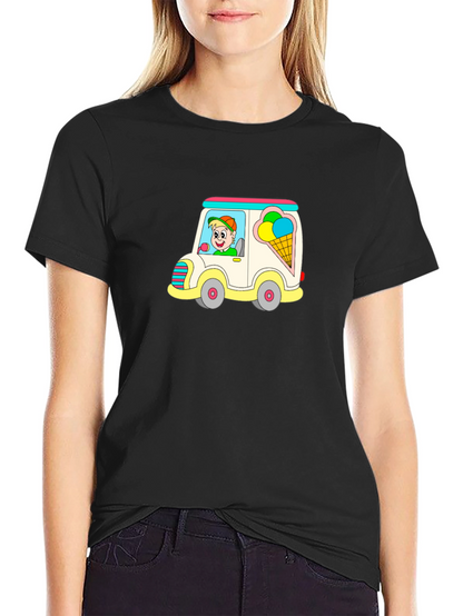 Ice Cream Truck Graphic T-Shirt