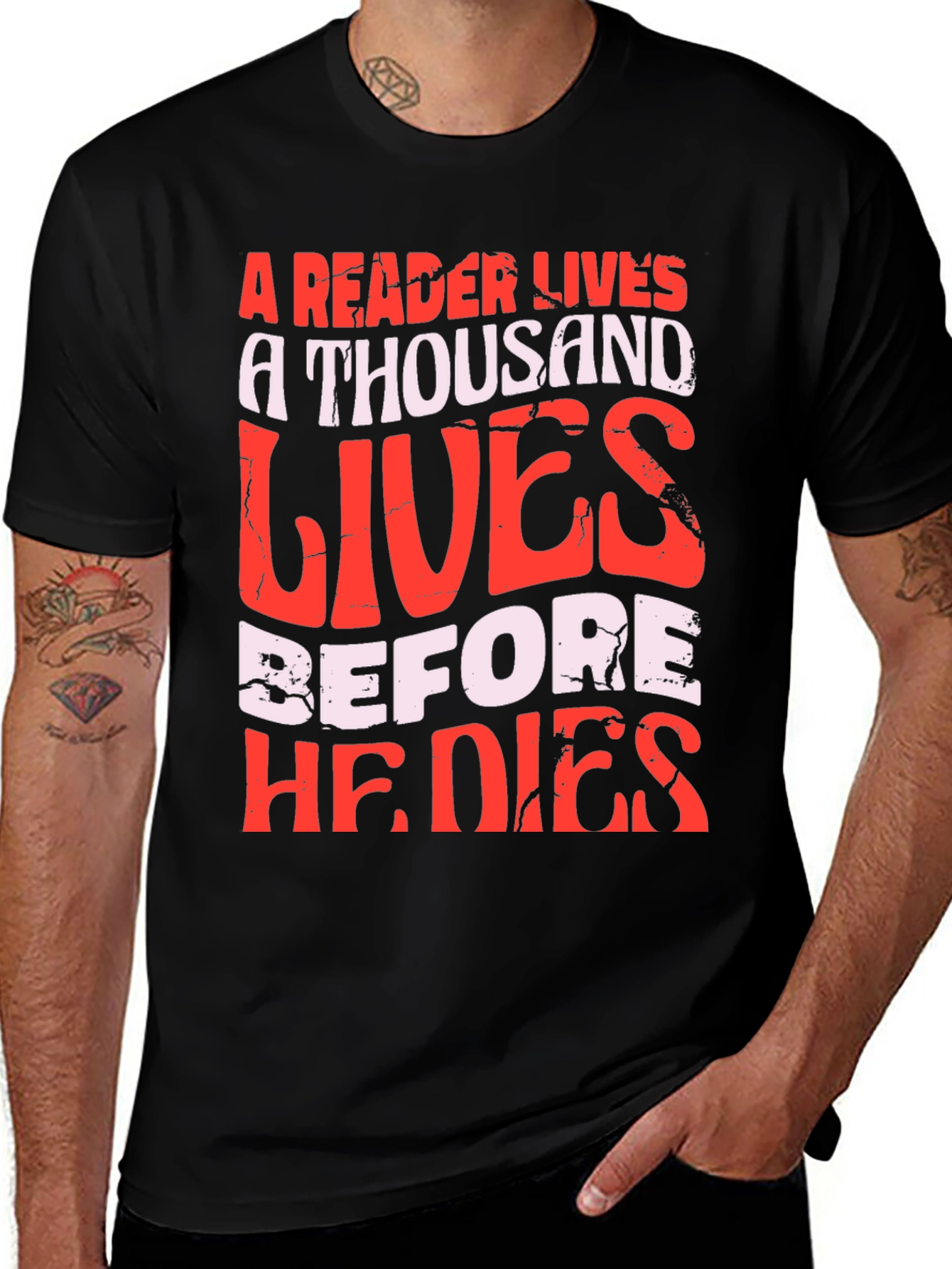 A Reader Lives T-Shirt - Book Lover Tee